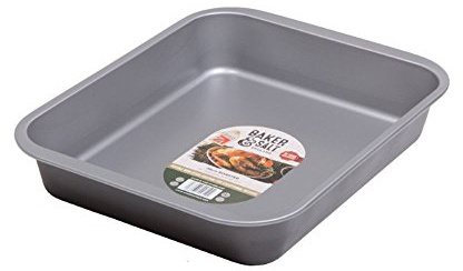 Wham Baker & Salt Medium Double Non-Stick Coating Roaster Tin 36cm Made in UK