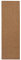BT Carpet Nature Läufer In- und Outdoor – Schlingen Küchenläufer Rutschfest Flachgewebe Kurzflor Woll-Optik Fineloop Küchenteppich für Flur, Küche, Garten, Terrasse, Badezimmer – Naturbraun, 80x350cm