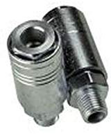 US PRO Tools 2 X 1/4 BSPT Male Air Coupler One Touch - Male Air Fittings 8185