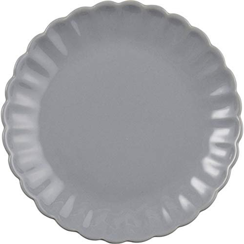 CREAFLOR HOME 6er Set Speiseteller, Essteller MYNTE French Grey hellgrau D. 28cm Ib Laursen