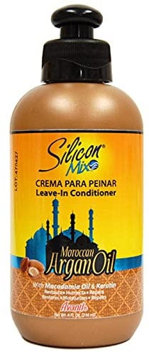 Silicon Mix Aceite de argán marroquí dejar en acondicionador 4 oz