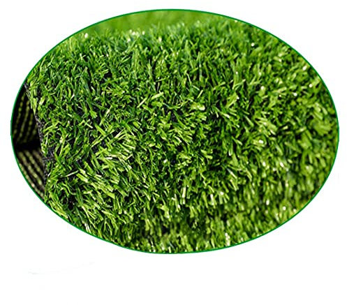 Kunstrasen-Gras-Gras High15mm Verschlüsselung Gefälschten Rasen for Balkon Garten Wanddekoration, Leicht Zu Reinigen, Mehrere Größen YNFNGXU (Size : 2x16m)