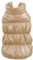 YAOTT Herbst Winter Haustier Hunde Katzen Daunenjacke, Hund Mantel Verdickung, Wasserdicht Fleece gefüttert Warme Winterjacke Hunde Bekleidung für Teddy, Yorkshire Terrier, Chihuahua, Pommern Beige L