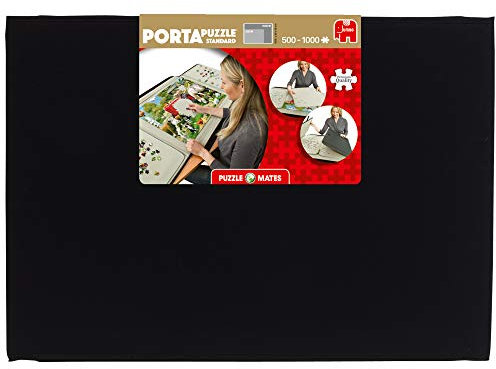 Puzzle Mates Portapuzzle - Large Non-Slip Felt Jigsaw Board and Portable Puzzle Board for up to 1000 Pieces - Lightweight, Easy to Store Puzzle Mat, Sorter and Organiser - Dimensions 57 x 80 cm -Jumbo