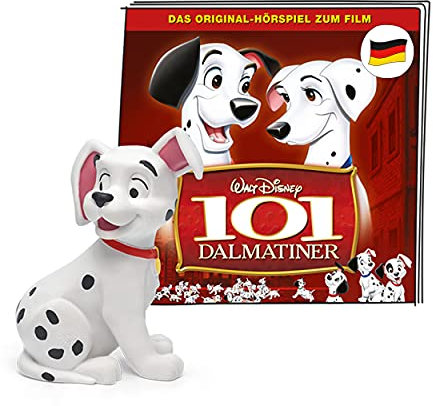 tonies Hörfiguren für Toniebox, Disney – 101 Dalmatiner, Hörspiel für Kinder ab 4 Jahren, Spielzeit ca. 56 Minuten