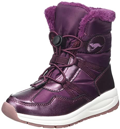 KangaROOS Mädchen K-pe Ski Rtx Stiefel, Dk Berry Dusty Rose, 29 EU