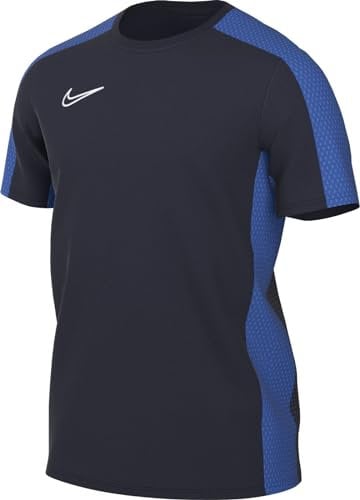 NIKE DR1336-451 M NK DF ACD23 TOP SS T-Shirt Herren Obsidian/ROYAL Blue/White Größe S
