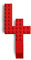 Made Happy Number Cake Topper | Birthday Cake Toppers & Happy Birthday Decorations | Cake Toppers For Boys & Birthday Cake Decorations | Happy Birthday Cupcake Toppers & Cake Decorations | Red 4
