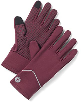 Smartwool Active Merino Fleece Glove | Merino Wollhandschuhe für Damen und Herren, Schwarz (Black Cherry), Small