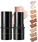 Highlighter Probuk Bronze Creme Highlighter Make Up Contouring Stick, Gesichts Highlighter für Langanhaltende Konturen Und Perfekte Abdeckung (03#)