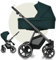 my junior® NOAX² 2-in-1-Kinderewagen inkl. Liegewanne, Sportsitz, geräumiger Einkaufskorb in Parkside Green