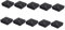EXCEART 10 Stück Schachtel Organizer Zur Aufbewahrung Von Schmuck Schmuck-Organizer Dekorative Pappteller Ohrring Armband-Box Fräulein