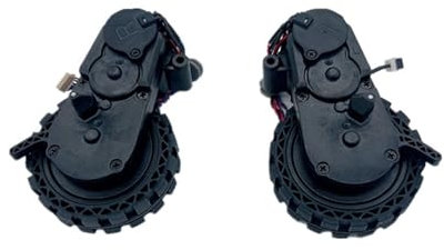 JamGeL Linkes und rechtes Laufrad. Antriebsrad. Kompatibel for ECOVACS DEEBOT OZMO 950/920/ N8/ N8 Pro/ T9/ T8 Roboter Staubsauger Zubehör Ersatzteile (Color : Left and Right Wheel)