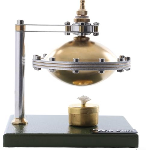 Jouets éducatifs, DIY Soucoupe volante à vapeur en métal démontée Modèle de moteur à vapeur École Physique Science Expérience Instrument Outil Modèle Science Jouets