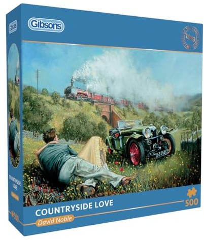Gibsons Countryside Love, 500-teiliges Puzzle, nostalgisches, romantisches Puzzle, nachhaltiges Puzzle für Erwachsene und Teenager, 100 % recyceltes Premium-Karton, tolles Geschenk, Gibsons Games