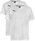 PUMA T-Shirt 2er Pack Doppelpack - White - Gr. S