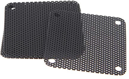 5PCS PVC Fan Dust Filter PC Dustproof For Case Cuttable Computer Mesh Cover 40mm Adapter Cable Connector Expander Splitter Cable Fan Converter Controller Card Module Board Bracket Socket Panel Mount