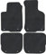 moto-MOLTICO Fußmatte Auto - Automatten - Auto Teppiche - Eva Material Auto Fussmatten - Car Mats - Auto Fußmatten passend für Audi A4 I B5 FL, RS4, S4 1999-2001