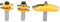 Holigie Cabinet Router Bits Raised Panel Router Bits 3PCS 1/2 Shank Ogee Raised Panel Cabinet Door Router Bits for Solid Wood Hardwood Particle Board