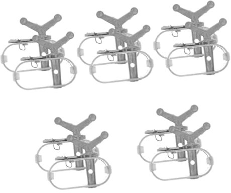 Gogogmee 5 Sätze Einfach Zu Installierender Drahtspanner Seilspanner Ratsche Hochleistungs-spannseil Für Zäune 2 Stück * 5