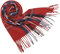 Boniyeah Damen Karierter Pashmina Schal - Langer Weicher Warmer Winterschal mit Quasten für Damen (Rot)