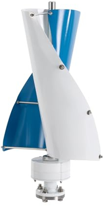 Generador de turbina eólica de eje vertical con controlador para el hogar, negocio y suministro de energía industrial en barcos, 40 x 71 cm