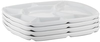 MÄSER Fondueteller Set, Porzellan -