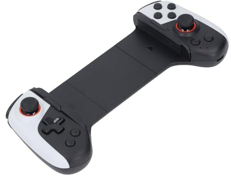 Bewinner Controller di Gioco Wireless Bluetooth 5.3 Gamepad per IOS PC, Joystick per Controller di Gioco Mobile con Mappatura Macro Personalizzata, Estensibile 136-215 Mm per Tablet da 8 Pollici