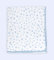 Ti TIN | weiche, saugfähige Babydecke, 80x75 cm | Krabbeldecke aus 100% Baumwolle mit doppellagigen Stoff, Babydecke fürs Auto, Wiege, Kinderwagen, Babyschale, etc, Motiv: Sterne, hellblau