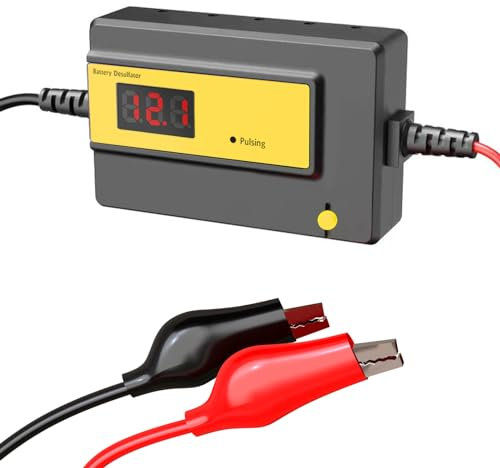 El desulfador de batería de pulsación automática 400Ah Mantiene la batería de Plomo ácido Gel AGM 12V a 72V Combinados
