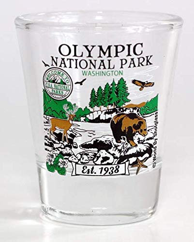 Parc national Olympique Washington Série Collection Verre à liqueur