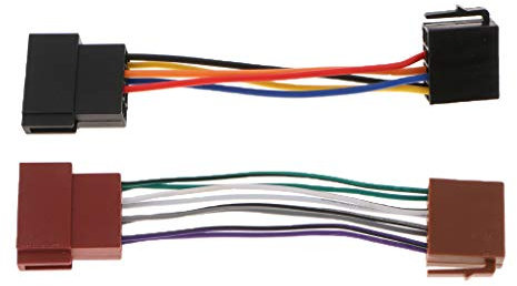Car Radio Stereo Cable Wire Harness CD Plug for JVC 16 pin ISO Radio