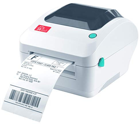 Arkscan 2054A Ethernet Network Shipping Label Printer for Windows Mac Chromebook Support Amazon Ebay Paypal Etsy Shopify ShipStation Stamps.com UPS USPS FedEx, Roll & Fanfold 4x6 Direct Thermal Label