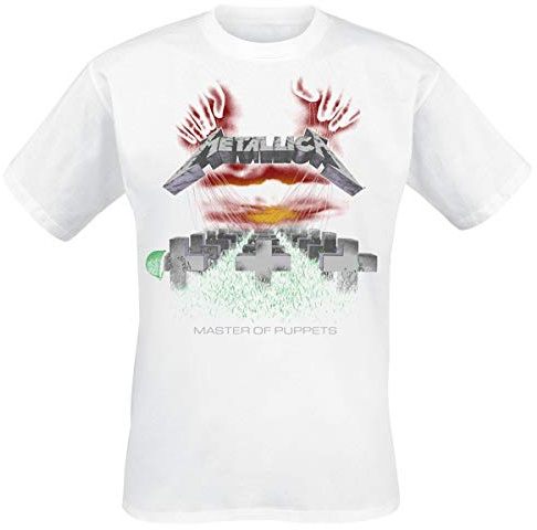 Metallica Master of Puppets (White) T-Shirt