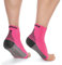 Plantar Fasciitis Socks Foot Compression Sock Sleeves for Women and Men (One Pair) (Hot Pink) [M] (Medium: 21-25cm Arch Circumference) - Relieves Pain - Supports Heel, Arch & Ankle