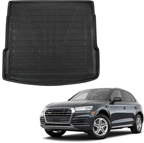 SCOUTT Kofferraumwanne TPE für Audi Q5 2 FY 2017-2024 Schwarz