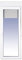 Ventanastock Puerta Balconera PVC 800x2185 Practicable Oscilobatiente 1 hoja apertura Derecha con persiana PVC
