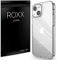 Roxx Antigelb Clear Case Hardcase Hülle | Kompatibel mit iPhone 13 Mini 5,4 Zoll | 9H Kratzfeste Glasrückseite