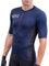 Alé Cycling Herren Einfarbig Kurzärmliges Jersey, Marineblau, XXL
