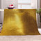 Gold Kuscheldecke Flauschig 150X200 cm Einfach Fleecedecke Auch Als Wohndecke, Tagesdecke, Sofadecke Wohnzimmer Geeignet Überwurf Decke Sofa einfarbig Weich und Warme Decke