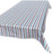 Outdoor Tischdecke Damast Baumwolle mit Acrylbeschichtung - Farben Streifen - 150 x 250 cm