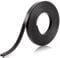 75 Flexible Magnetic Strip, Flex Magnetic Strip Refill, Shower Door Replacement Magnetic Strip, 3/8 Wide, 1/8 Thick, for Shower Doors, Swing Glass Doors (Black)