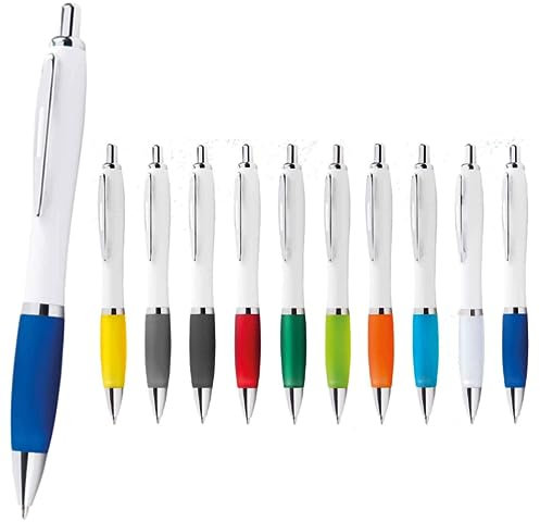 Hole Gadget ® | Penne Personalizzate Pubblicitarie con Scritta, Logo, Stock Ideali come Gadget Personalizzati Promozionali per Aziende, Fiere ed Omaggio a Clienti, Matrimonio o Compleanno Juke (300)