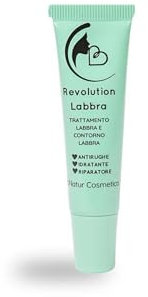 Balsamo Labbra Antirughe, Revolution Labbra Antiage, Siero Labbra AcidoIaluronico ad Azione Rapida, LIP BALM, Balsamo Labbra Idratante e Riparatore, Balsamo Labbra e ContornoMade in Italy - 15ml