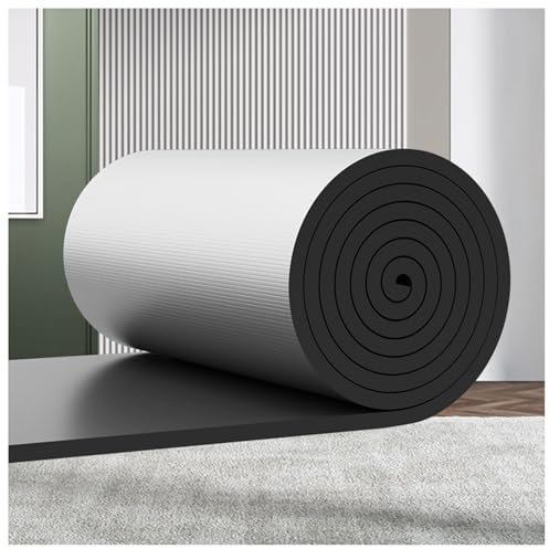 Isolierung Selbstklebend Dämmmatten, 5mm Dicke Selbstklebend Aluminiumfolie Heizkörper Isolierung Dämmung mit Schaum Reflexions Folie Alu Dämmplatte Dämmstoffe, für Dächer, Fußböden ( Size : 1mx2m )