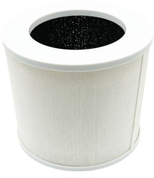 Berfico Mini Filtro HEPA Ad Alta Efficienza - Standard/Universale Di Ricambio - Alta Qualità per Depuratore D'Aria Levoit Core Mini - 1 Pezzo