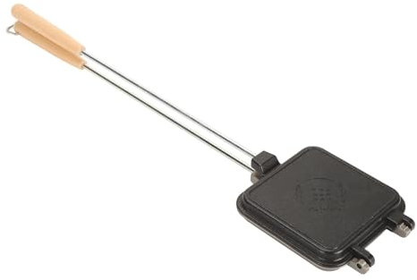 Sandwichera Caliente, Sandwichera de Hierro de Doble Pastel Sartén para Sandwichera Japonesa Sartén para Tostadas de Doble Cara con Mango Resistente al Calor Sartén para Tortillas