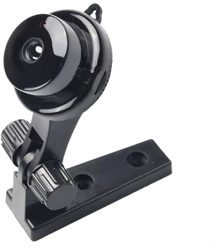 Zilimontt Telecamera WiFi wireless 1080P per interni ed esterni, audio a 2 vie, visione notturna, per telecamera CCTV di sicurezza domestica, con rilevatore di movimento umano PIR e sirena