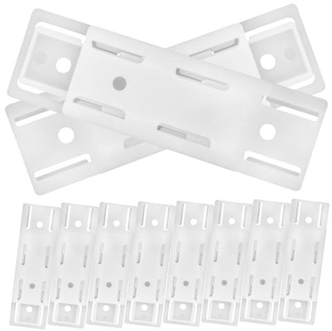 Homoyoyo Power Socket Wall Holder Socket Fixer Holder Wall Adhesive Extension Socket Holder for Home Office Wall-mounted Board