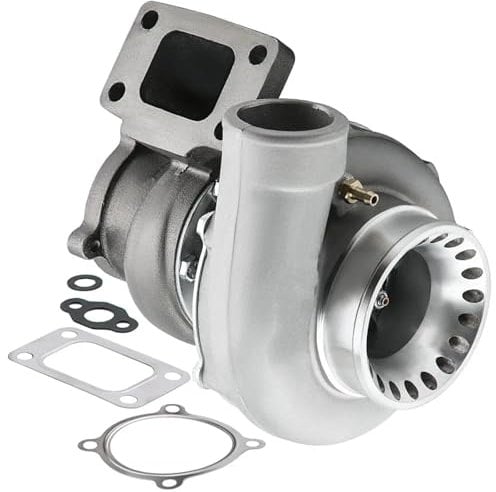 FUNFOB Drosselklappenpotentiometer Universal Anti Surge GT3582 GT35 Turbo A/R 0 .63 0,7 Gehäuse Turbolader Bis Zu 600PS 4 Bolzen Turbolader Drosselklappe Drosselklappenstutzen